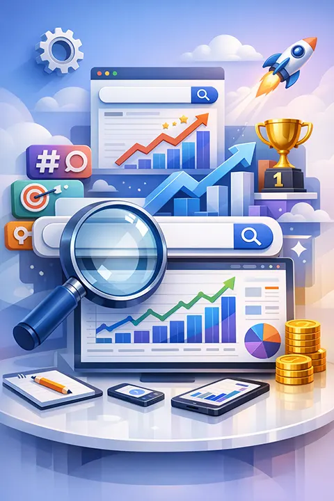 خدمات سئو سایت استودیو رابین